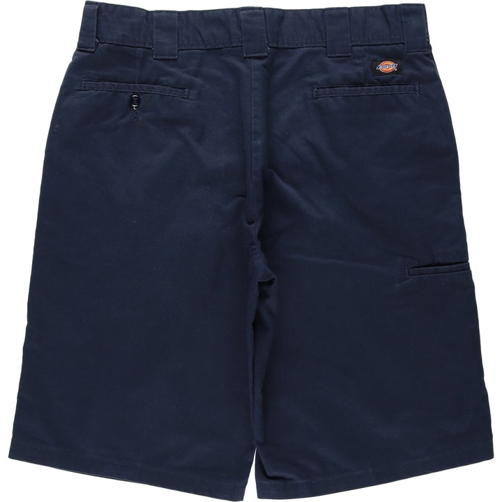 Dickies Relaxed Fit FLEX Work Shorts, Men's, Size W36 polyester navy blue type Vintage Second Hand
