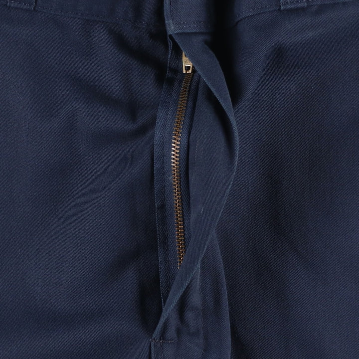 Dickies Work Shorts Shorts Men's W34 equivalent polyester navy blue type Vintage Second Hand