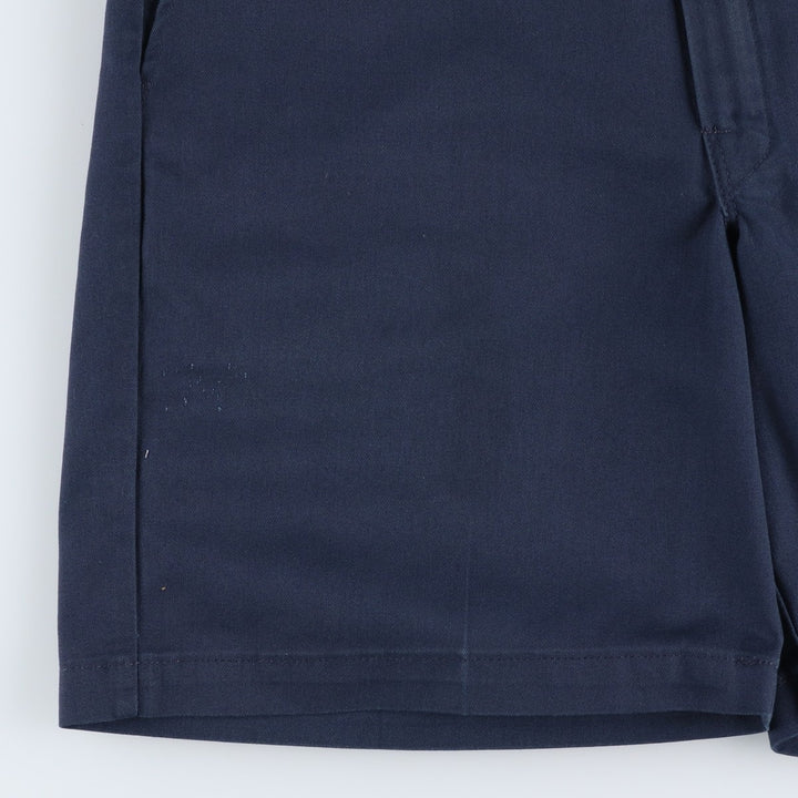 Dickies Work Shorts Shorts Men's W34 equivalent polyester navy blue type Vintage Second Hand