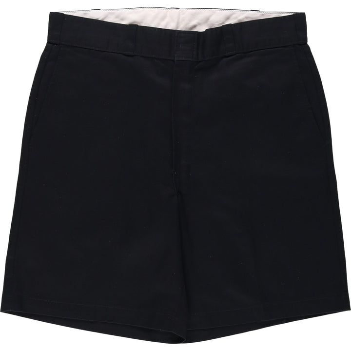 Dickies Work Shorts Shorts Men's W34 equivalent polyester black type Vintage Second Hand