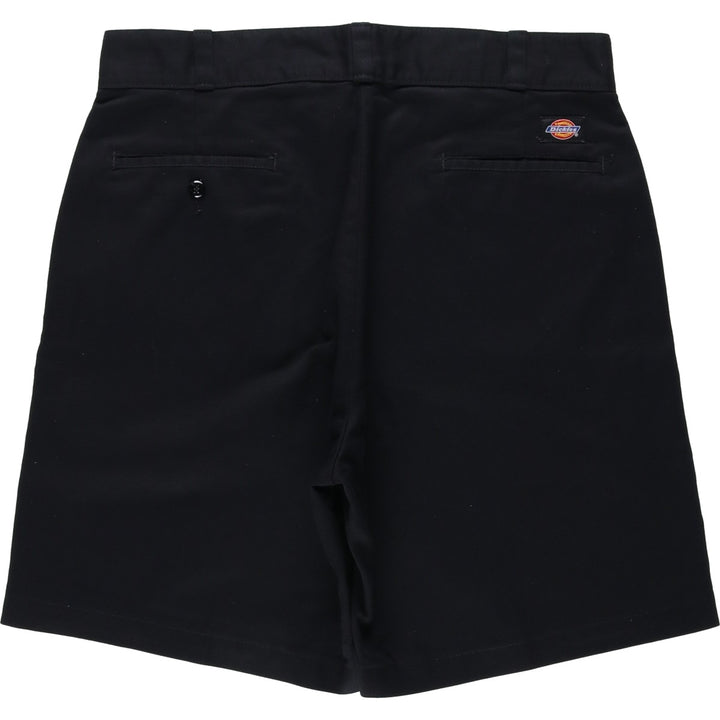 Dickies Work Shorts Shorts Men's W34 equivalent polyester black type Vintage Second Hand