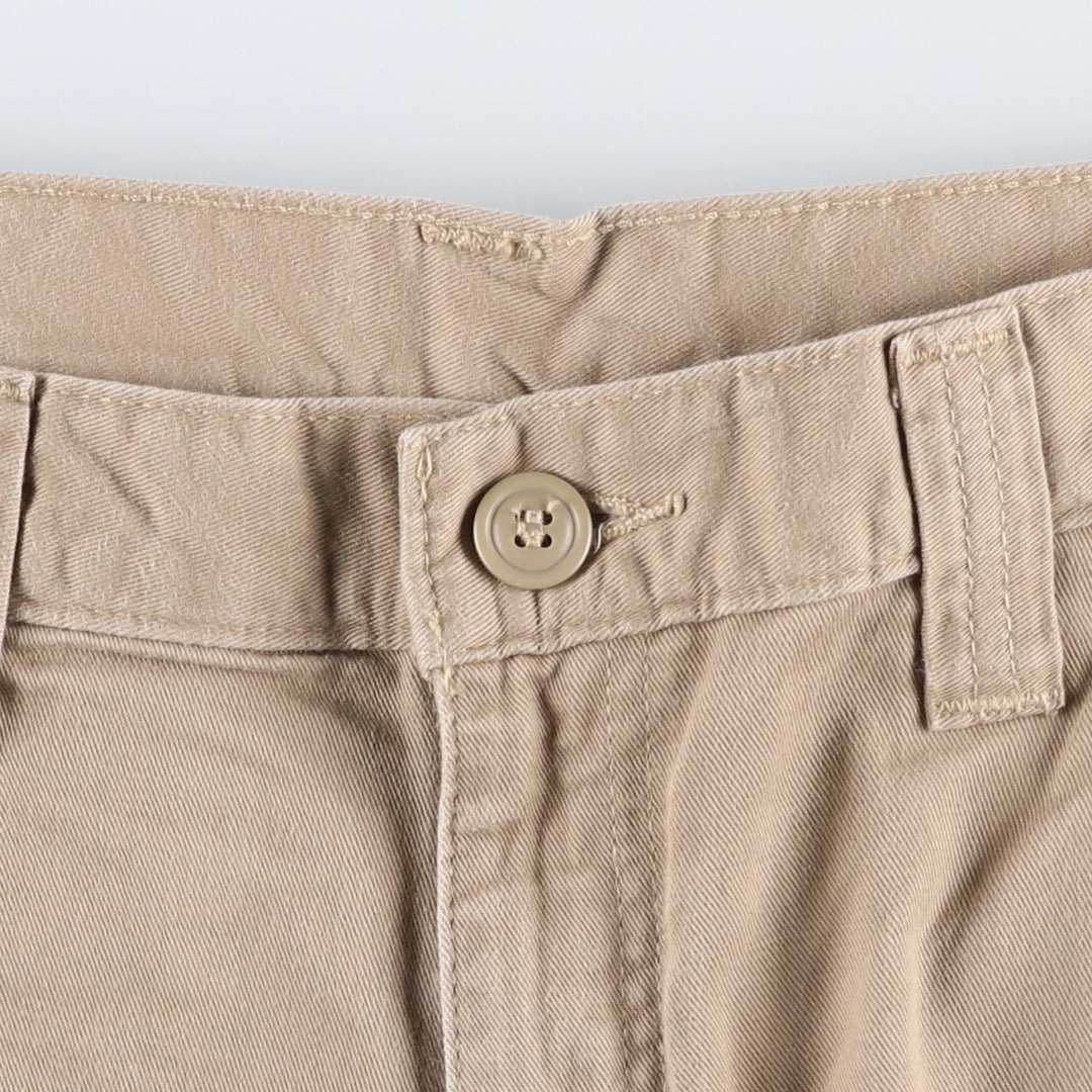 Carhartt work shorts, men's size W35 (approx.) cotton Beige type Vintage Second Hand