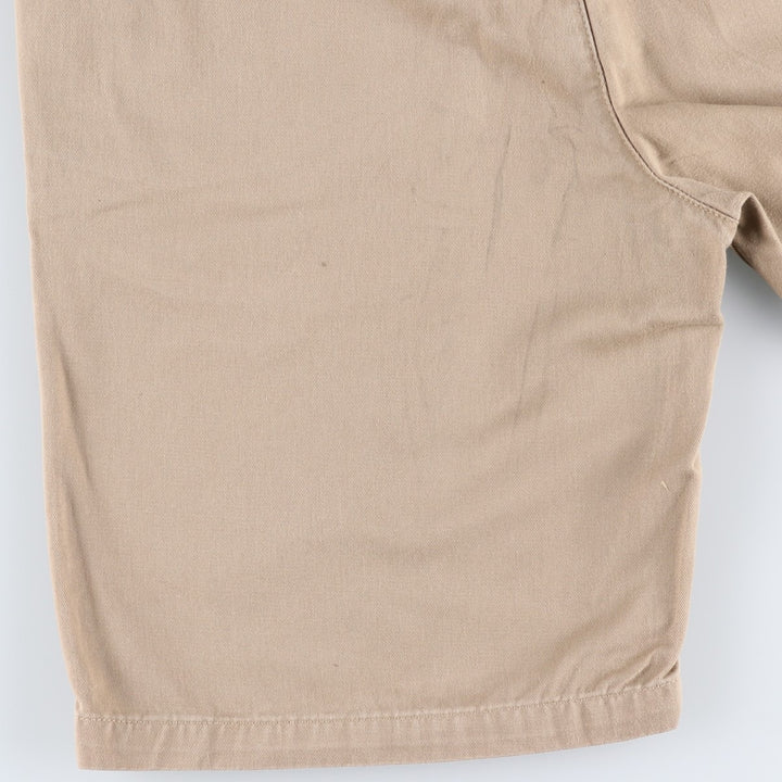 Carhartt work shorts, men's size W35 (approx.) cotton Beige type Vintage Second Hand
