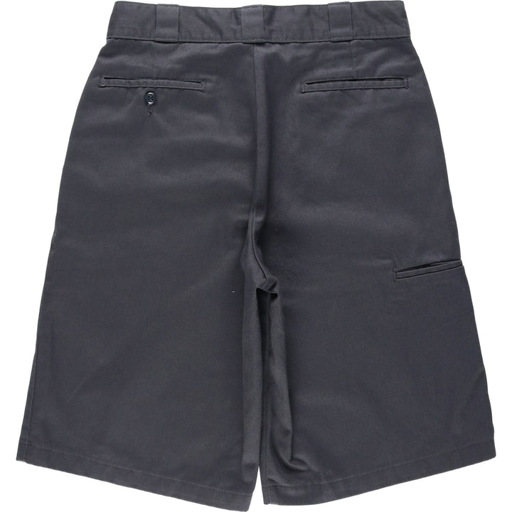 Dickies Work Shorts, Half Pants, Men's, W31 equivalent polyester gray type Vintage Second Hand