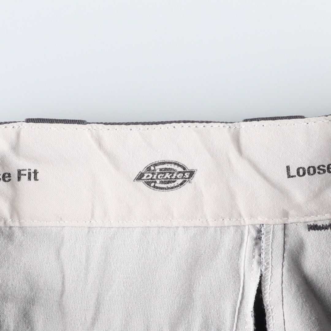 Dickies Work Shorts, Half Pants, Men's, W31 equivalent polyester gray type Vintage Second Hand