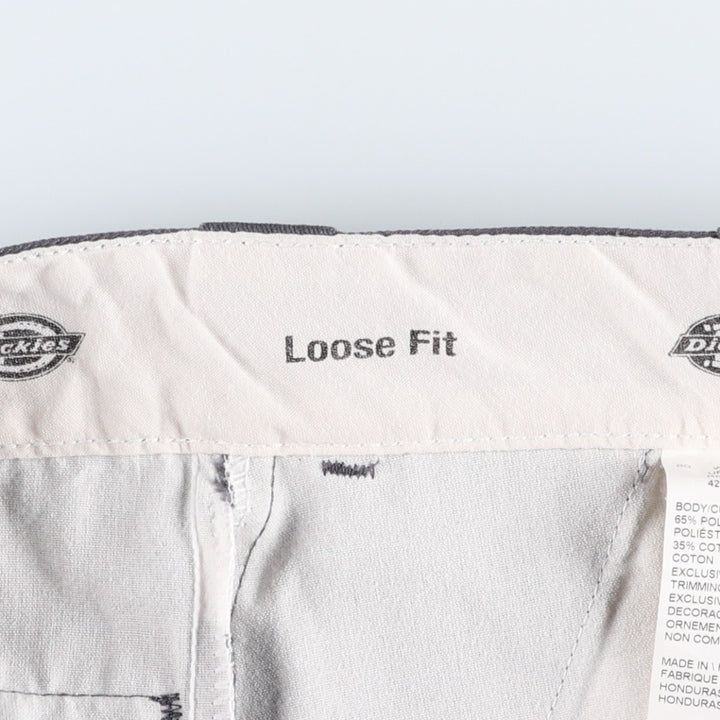 Dickies Work Shorts, Half Pants, Men's, W31 equivalent polyester gray type Vintage Second Hand