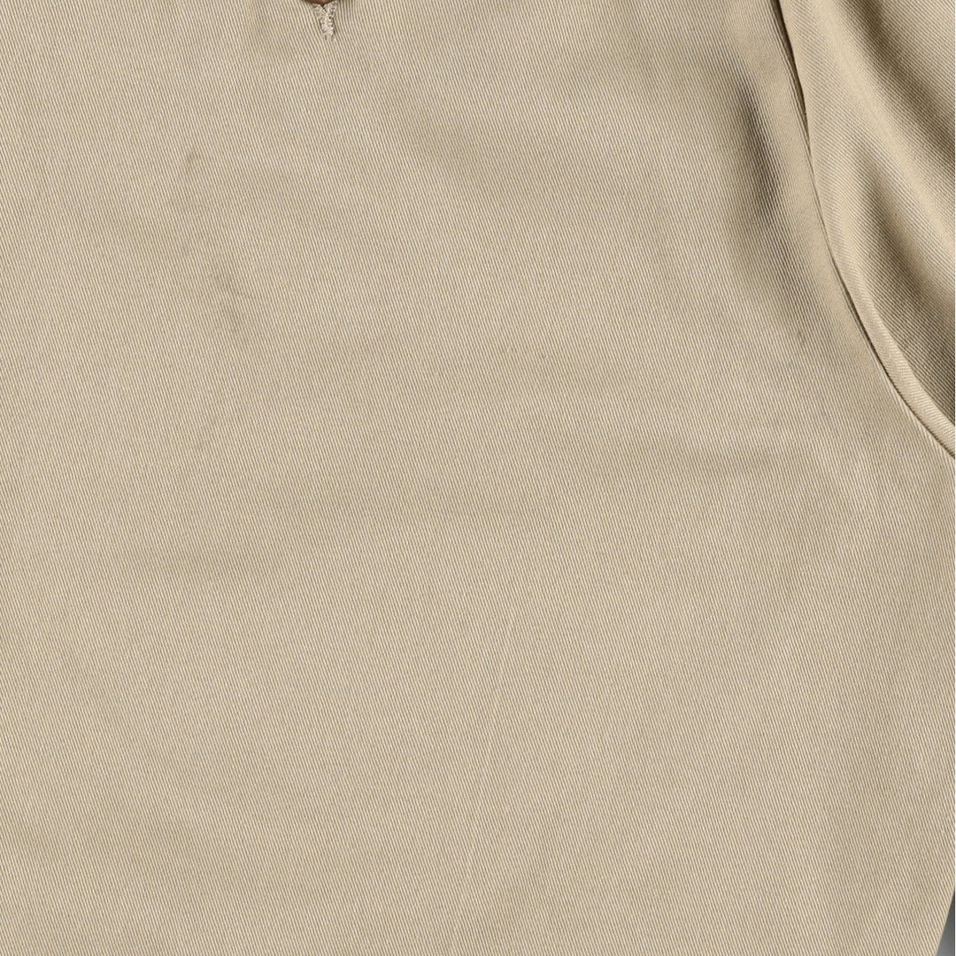 Dickies Work Shorts, Half Pants, Men's, W33 equivalent polyester Beige type Vintage Second Hand