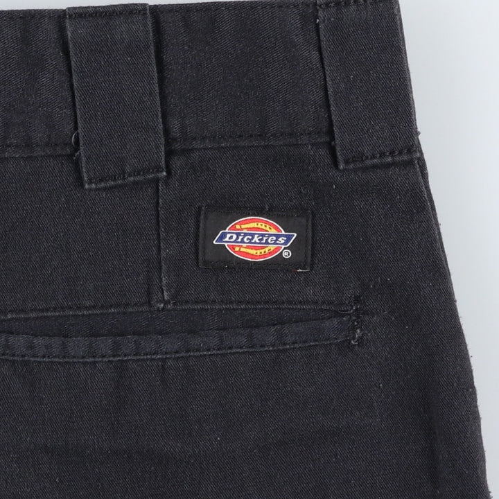 Dickies Relaxed Fit FLEX Work Shorts (Men's, equivalent to W34) polyester black type Vintage Second Hand