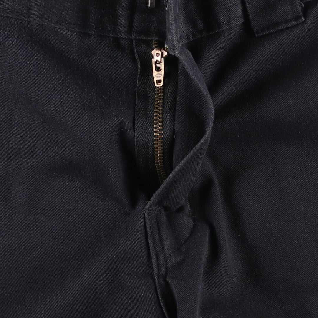 Dickies Relaxed Fit FLEX Work Shorts (Men's, equivalent to W34) polyester black type Vintage Second Hand