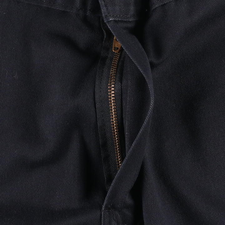 Dickies Loose Fit Cargo Shorts (Men's W35 equivalent) polyester black type Vintage Second Hand