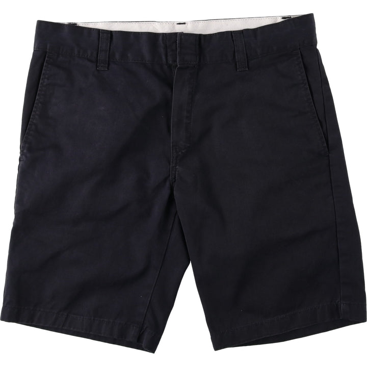 Carhartt UNIT BERMUDA Work Shorts, Men's Size W35 (approx.) polyester black type Vintage Second Hand