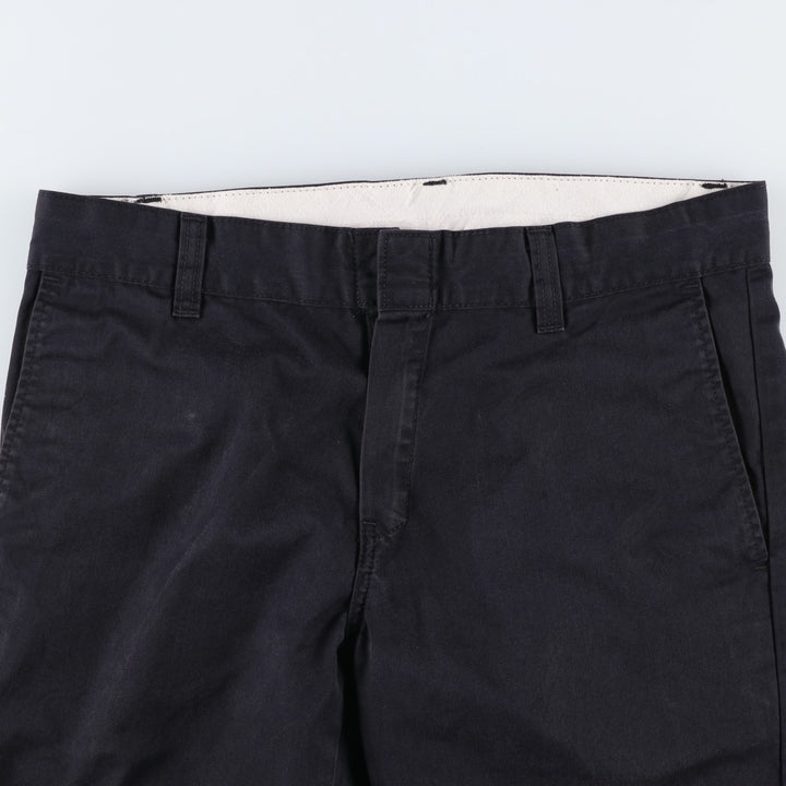 Carhartt UNIT BERMUDA Work Shorts, Men's Size W35 (approx.) polyester black type Vintage Second Hand