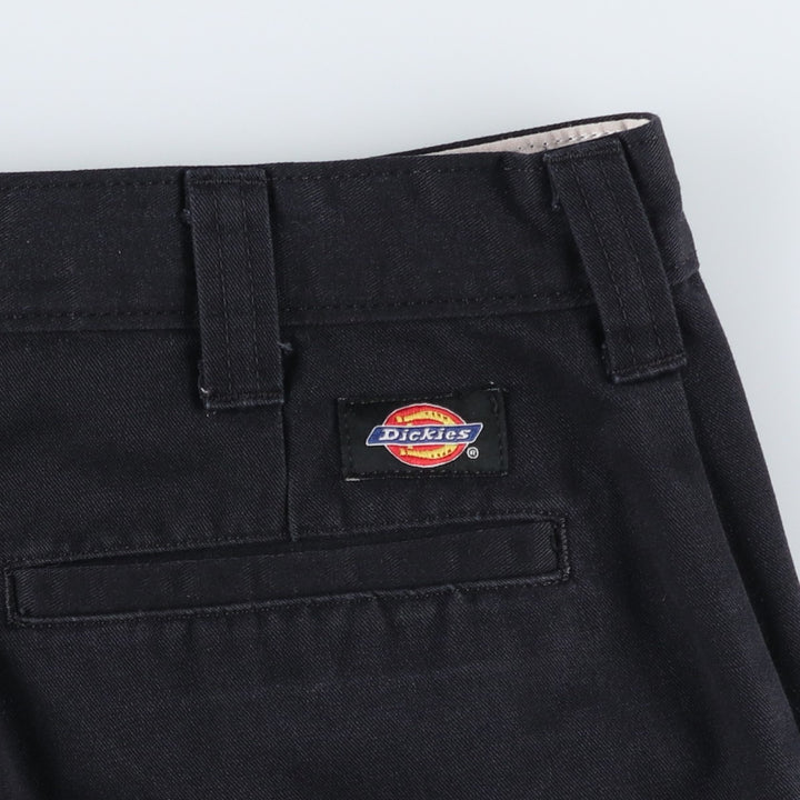 Dickies cargo shorts, half pants, men's size w35 polyester black type Vintage Second Hand