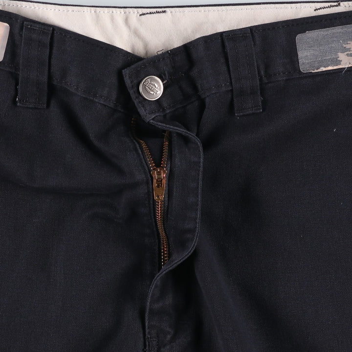 Dickies cargo shorts, half pants, men's size w35 polyester black type Vintage Second Hand