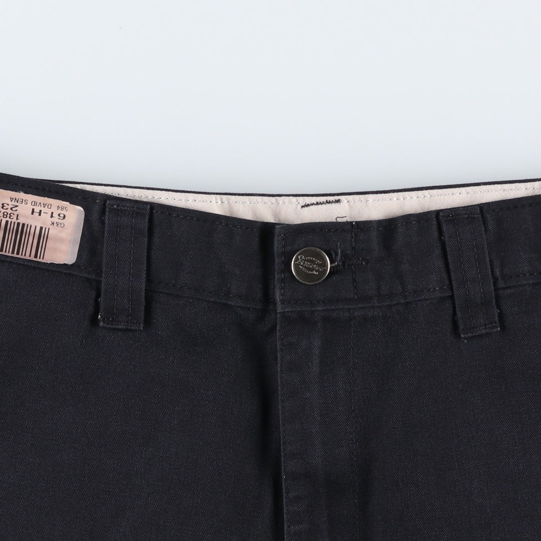 Dickies cargo shorts, half pants, men's size w35 polyester black type Vintage Second Hand