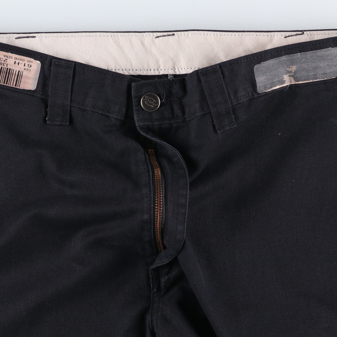 Dickies cargo shorts, half pants, men's size w35 polyester black type Vintage Second Hand