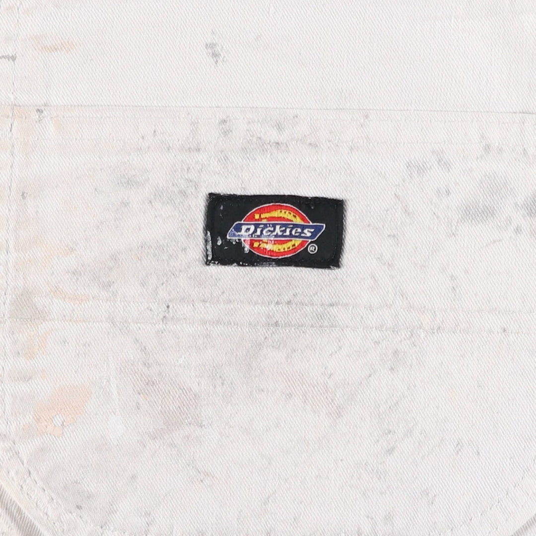 Dickies SHERWIN WILLIAMS Painter Shorts, Men's W32 (approx.) cotton white type Vintage Second Hand