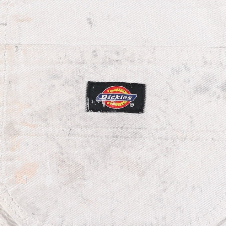 Dickies SHERWIN WILLIAMS Painter Shorts, Men's W32 (approx.) cotton white type Vintage Second Hand