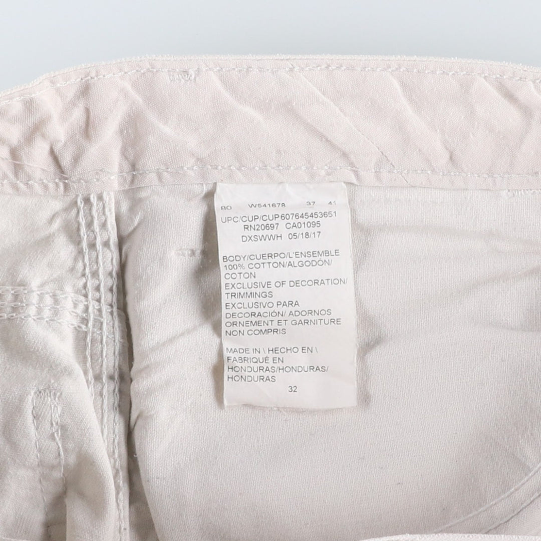 Dickies SHERWIN WILLIAMS Painter Shorts, Men's W32 (approx.) cotton white type Vintage Second Hand