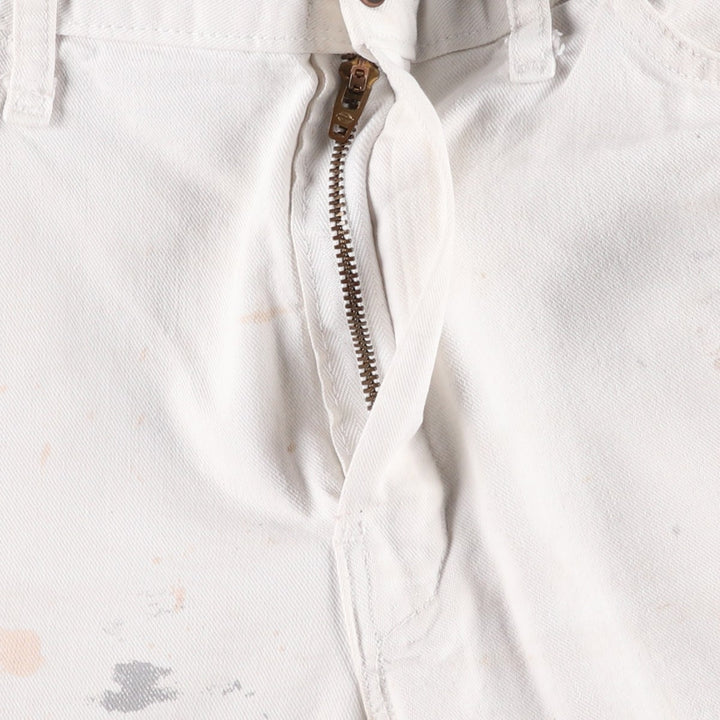 Dickies SHERWIN WILLIAMS Painter Shorts, Men's W32 (approx.) cotton white type Vintage Second Hand