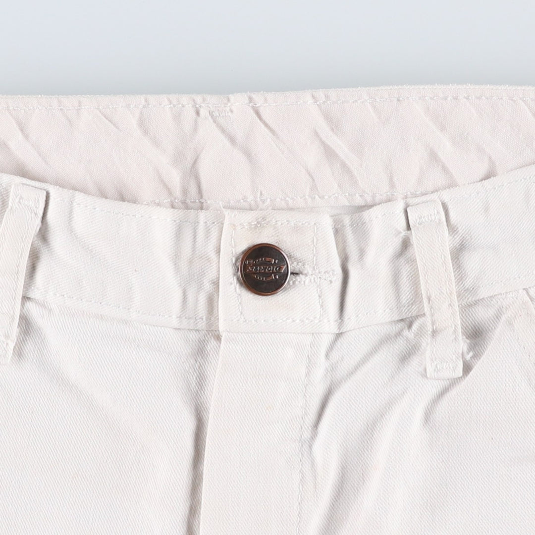 Dickies SHERWIN WILLIAMS Painter Shorts, Men's W32 (approx.) cotton white type Vintage Second Hand