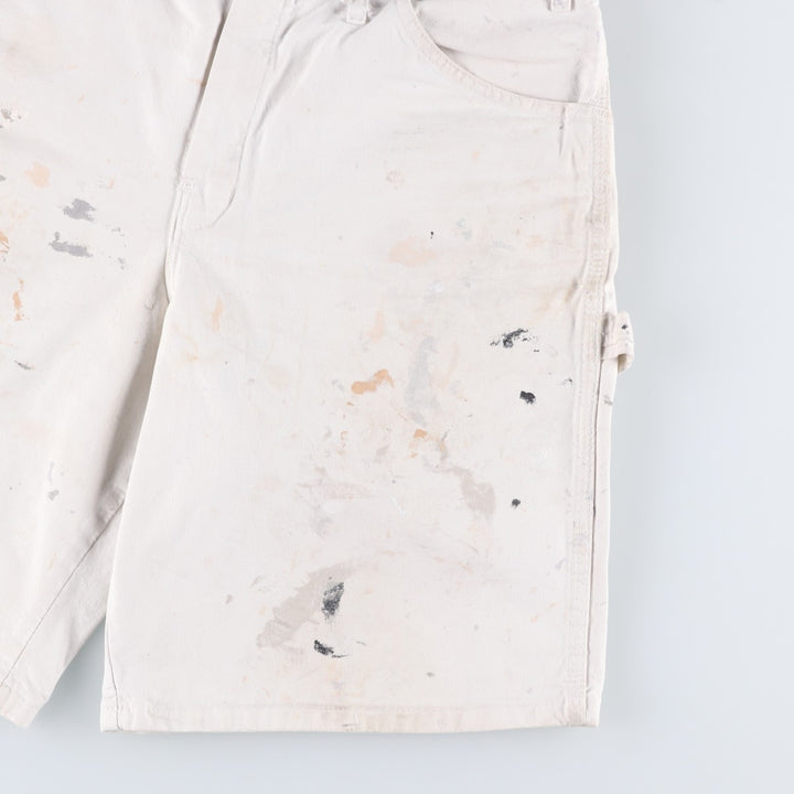 Dickies SHERWIN WILLIAMS Painter Shorts, Men's W32 (approx.) cotton white type Vintage Second Hand