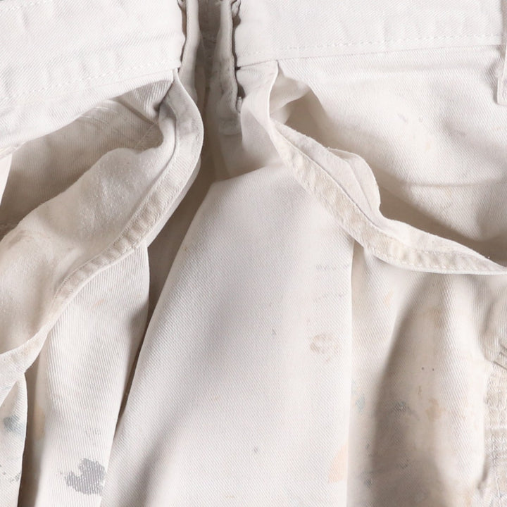 Dickies SHERWIN WILLIAMS Painter Shorts, Men's W32 (approx.) cotton white type Vintage Second Hand