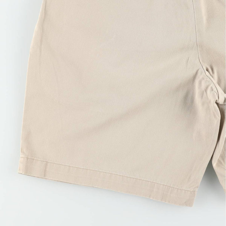 Ralph Lauren Polo Ralph Lauren TYLER SHORT Two-Pleat Chino Shorts Men's W30 (approx.) cotton Beige type Vintage Second Hand