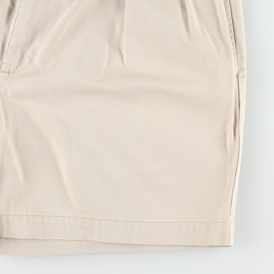 Ralph Lauren Polo Ralph Lauren ANDREW SHORT Two-Pleat Chino Shorts Men's W34 (approx.) cotton Beige type Vintage Second Hand