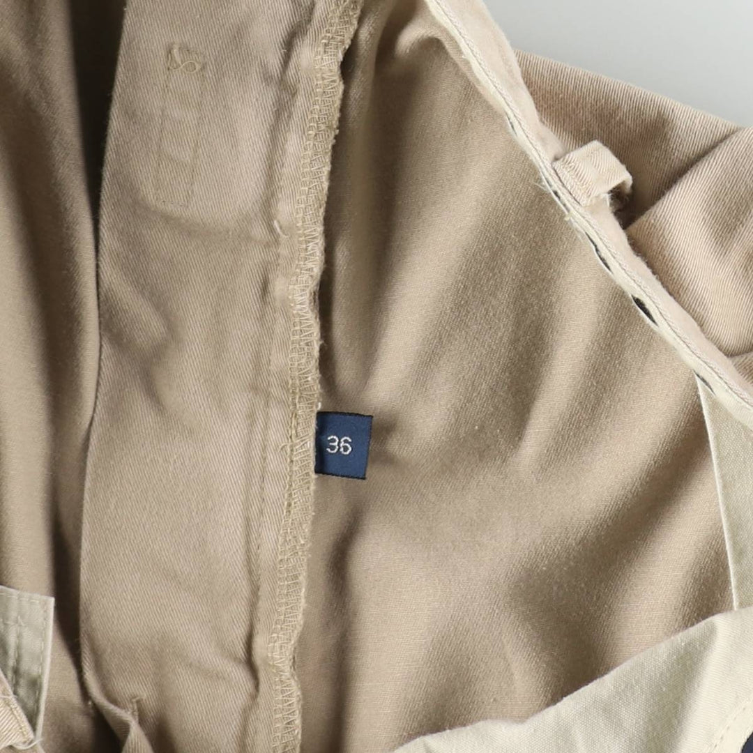 Ralph Lauren Polo Ralph Lauren ANDREW SHORT Two-Pleat Chino Shorts Men's W36 (approx.) cotton Beige type Vintage Second Hand