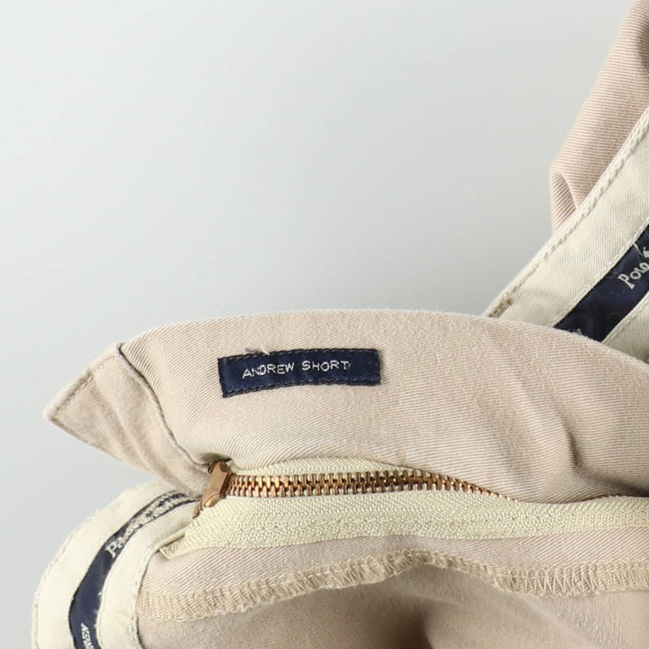 Ralph Lauren Polo Ralph Lauren ANDREW SHORT Two-Pleat Chino Shorts Men's W36 (approx.) cotton Beige type Vintage Second Hand