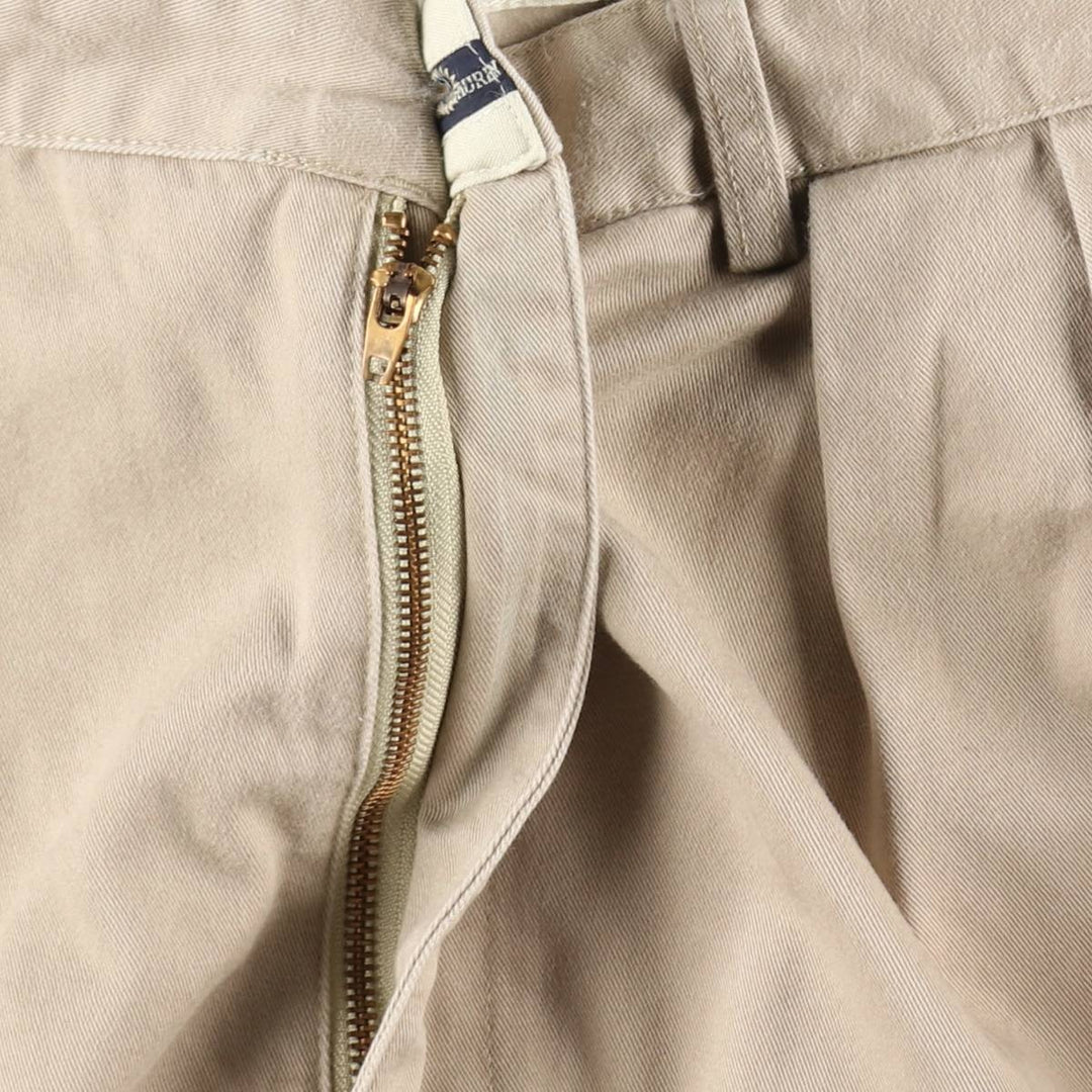 Ralph Lauren Polo Ralph Lauren ANDREW SHORT Two-Pleat Chino Shorts Men's W36 (approx.) cotton Beige type Vintage Second Hand