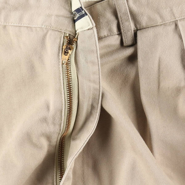 Ralph Lauren Polo Ralph Lauren ANDREW SHORT Two-Pleat Chino Shorts Men's W36 (approx.) cotton Beige type Vintage Second Hand