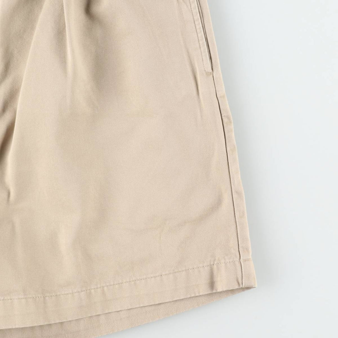 Ralph Lauren Polo Ralph Lauren ANDREW SHORT Two-Pleat Chino Shorts Men's W36 (approx.) cotton Beige type Vintage Second Hand