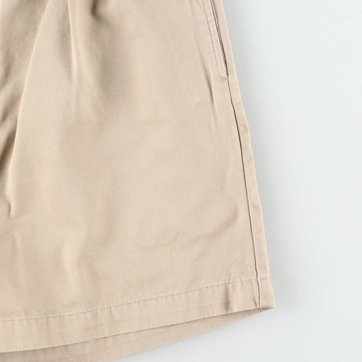 Ralph Lauren Polo Ralph Lauren ANDREW SHORT Two-Pleat Chino Shorts Men's W36 (approx.) cotton Beige type Vintage Second Hand