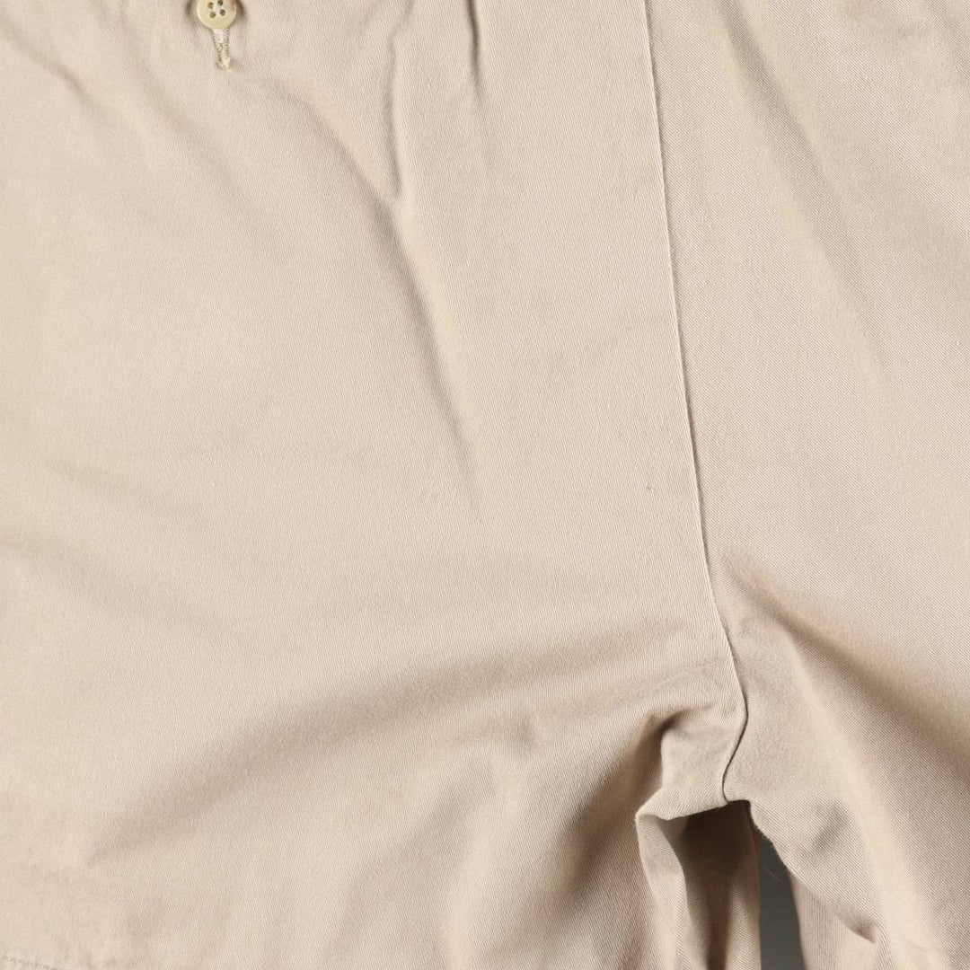 Ralph Lauren Polo Ralph Lauren ANDREW SHORT Two-Pleat Chino Shorts Men's W36 (approx.) cotton Beige type Vintage Second Hand