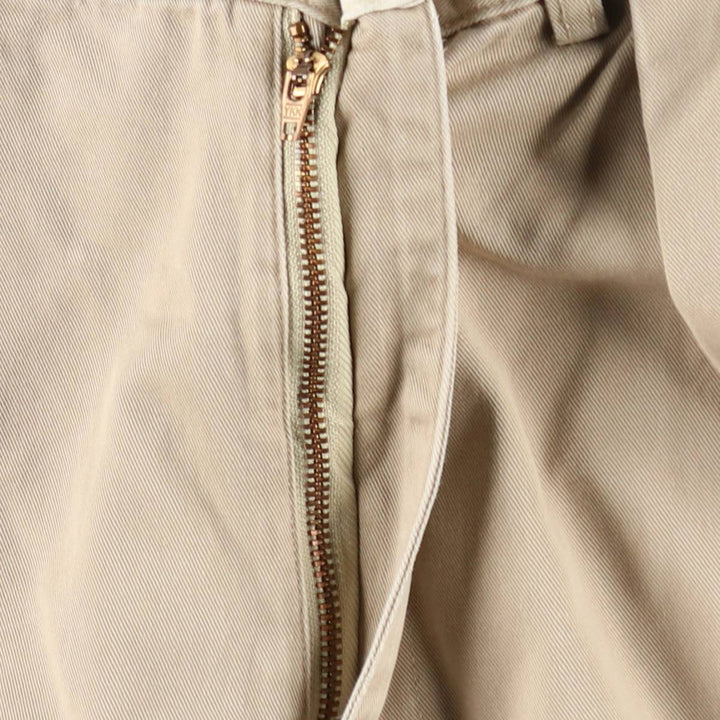 Ralph Lauren Polo Ralph Lauren ANDREW SHORT Two-Pleat Chino Shorts Men's W34 (approx.) cotton Beige type Vintage Second Hand