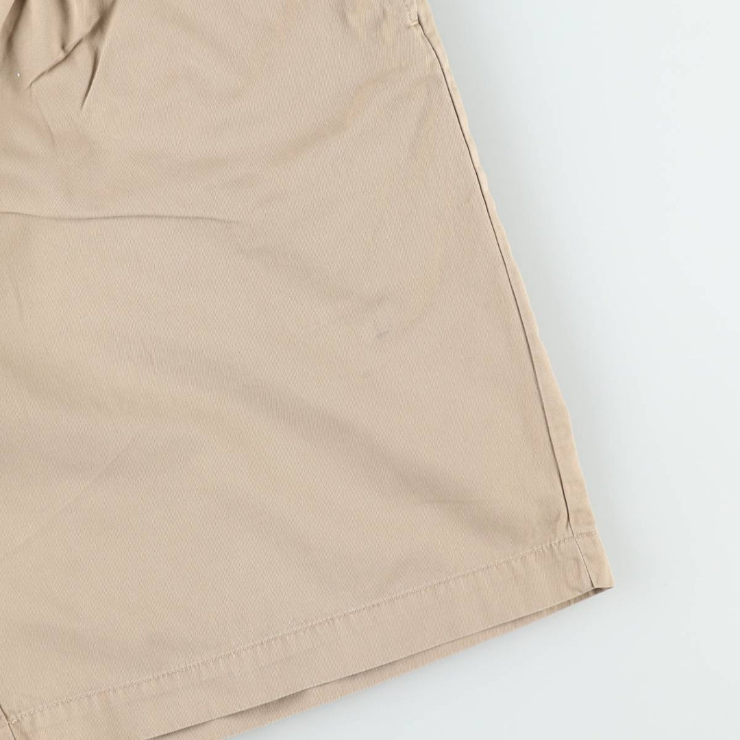 Ralph Lauren POLO GOLF CLASSIC GOLF SHORT Two-Pleat Chino Shorts (Men's W36 equivalent) cotton Beige type Vintage Second Hand