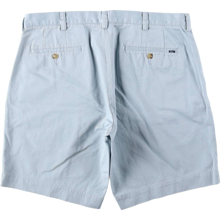 Ralph Lauren POLO RALPH LAUREN CLASSIC FIT 9'' Chino Shorts (Men's size W36 equivalent) cotton Blue type light blue Vintage Second Hand