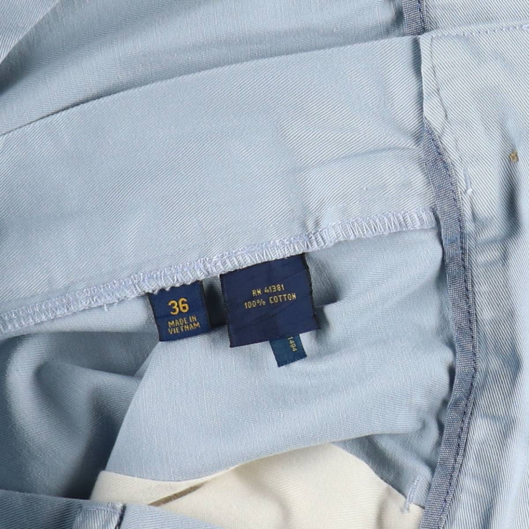 Ralph Lauren POLO RALPH LAUREN CLASSIC FIT 9'' Chino Shorts (Men's size W36 equivalent) cotton Blue type light blue Vintage Second Hand