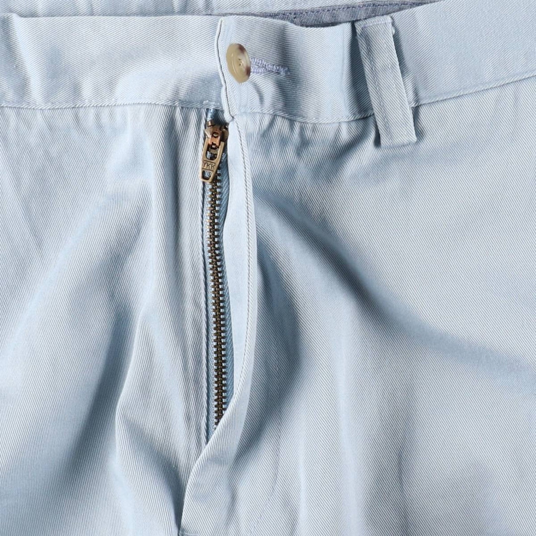 Ralph Lauren POLO RALPH LAUREN CLASSIC FIT 9'' Chino Shorts (Men's size W36 equivalent) cotton Blue type light blue Vintage Second Hand