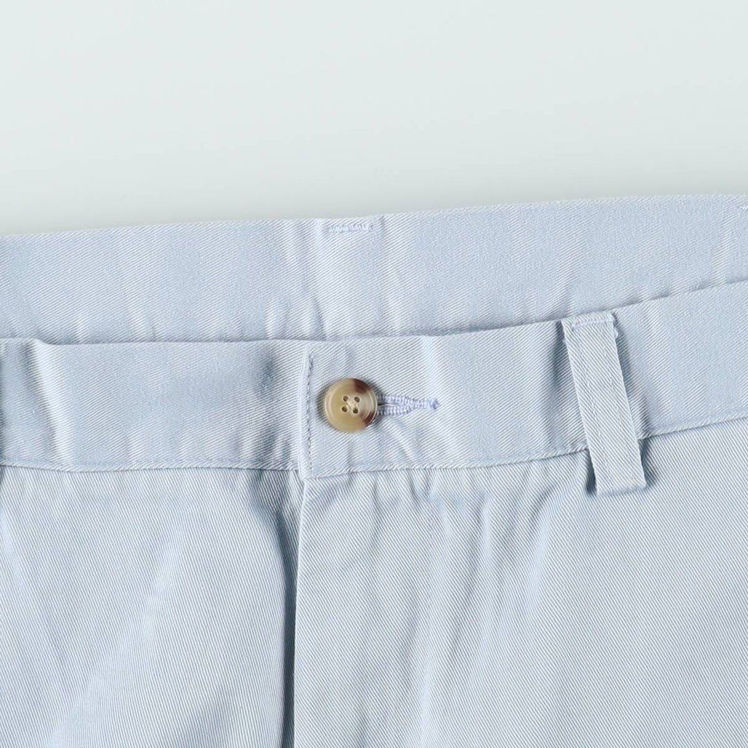 Ralph Lauren POLO RALPH LAUREN CLASSIC FIT 9'' Chino Shorts (Men's size W36 equivalent) cotton Blue type light blue Vintage Second Hand