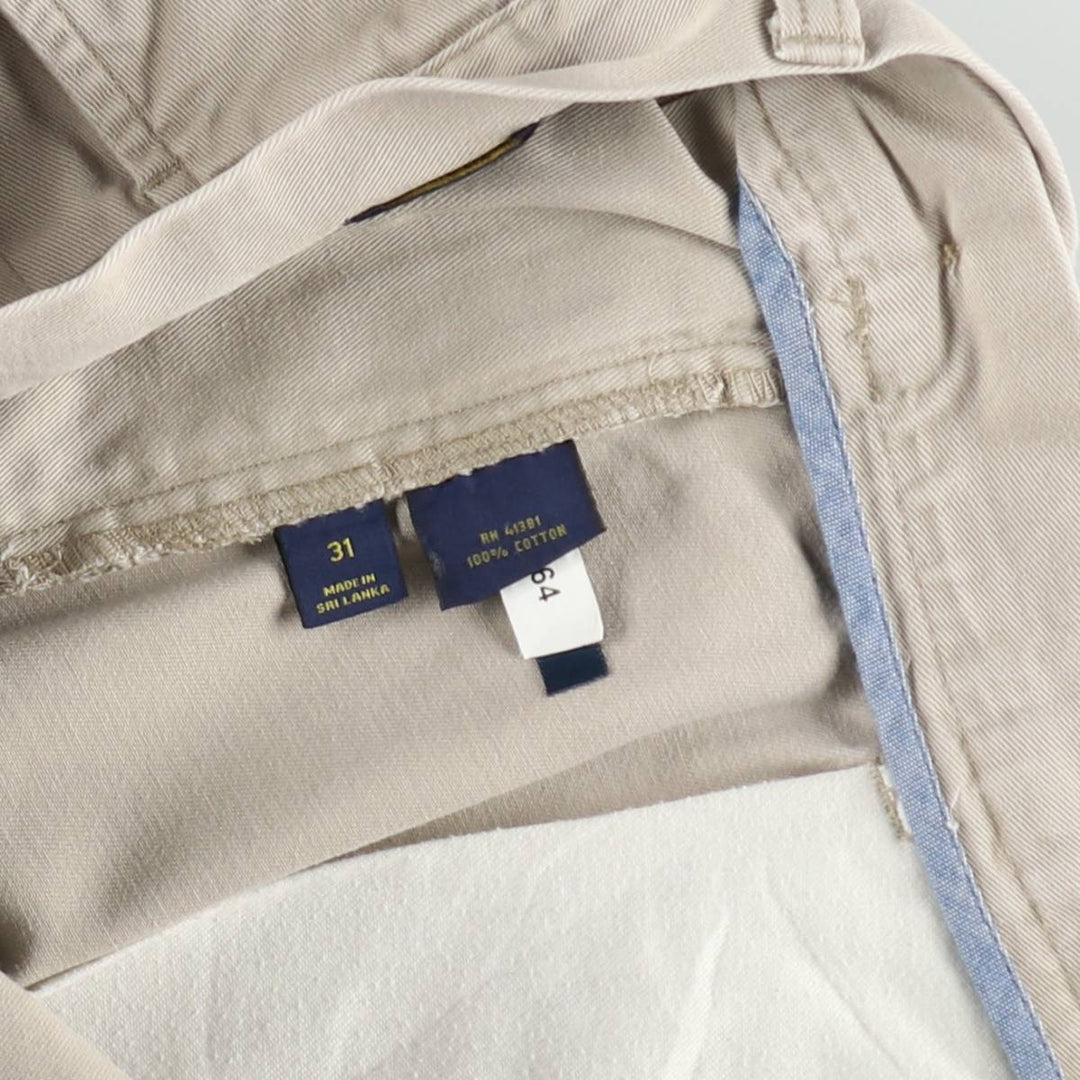 Ralph Lauren POLO RALPH LAUREN CLASSIC FIT 9'' Chino Shorts (Men's size W32 equivalent) cotton Beige type Vintage Second Hand