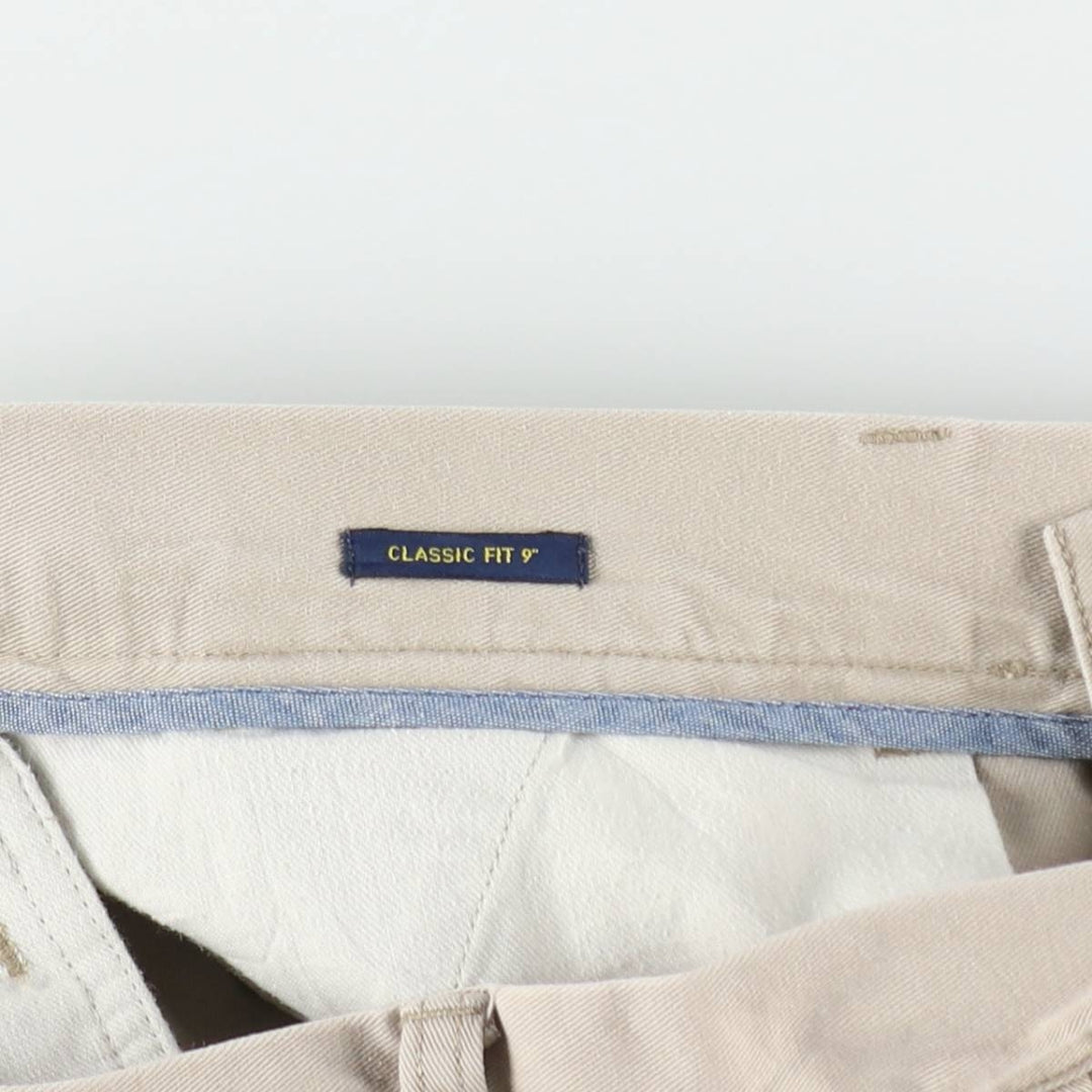 Ralph Lauren POLO RALPH LAUREN CLASSIC FIT 9'' Chino Shorts (Men's size W32 equivalent) cotton Beige type Vintage Second Hand