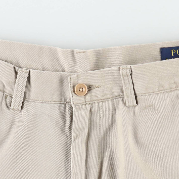 Ralph Lauren POLO RALPH LAUREN CLASSIC FIT 9'' Chino Shorts (Men's size W32 equivalent) cotton Beige type Vintage Second Hand