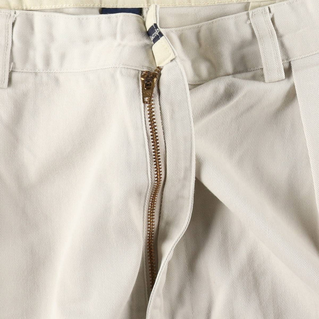 Ralph Lauren Polo Ralph Lauren ANDREW SHORT Two-Pleat Chino Shorts Men's W37 (approx.) cotton Beige type Vintage Second Hand