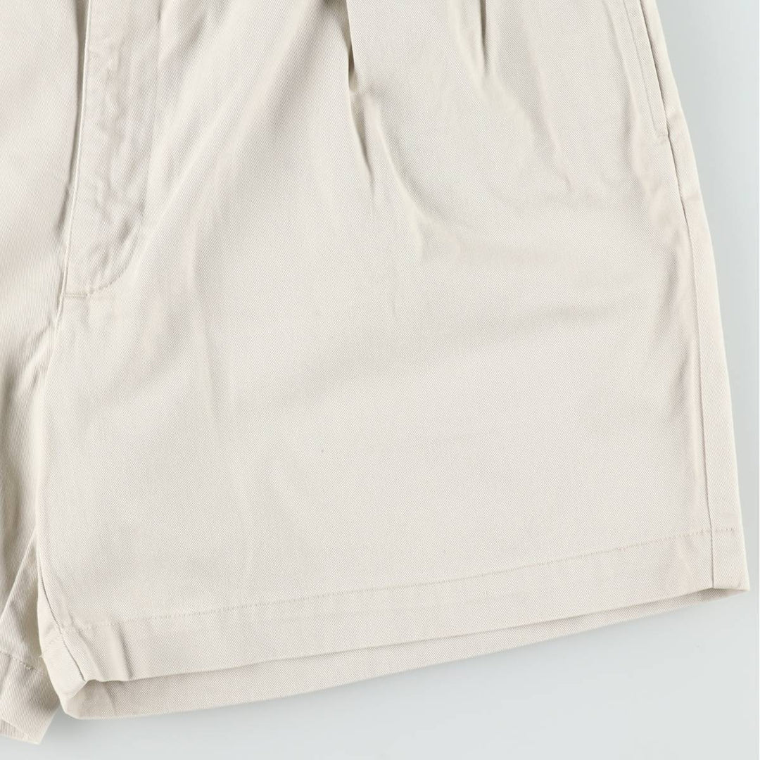 Ralph Lauren Polo Ralph Lauren ANDREW SHORT Two-Pleat Chino Shorts Men's W37 (approx.) cotton Beige type Vintage Second Hand