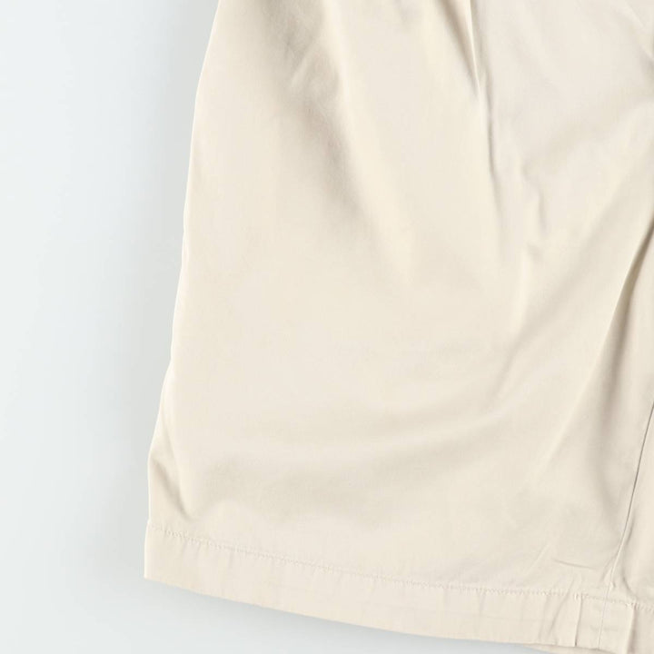 Ralph Lauren POLO GOLF FAIRWAY SHORT Two-Pleat Chino Shorts, Men's Size W34 (approx.) cotton Beige type Vintage Second Hand