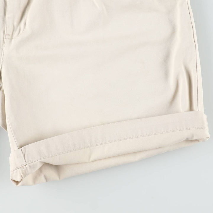 Ralph Lauren Polo Ralph Lauren TYLER SHORT Two-Pleat Chino Shorts Men's W36 (approx.) cotton Beige type Vintage Second Hand