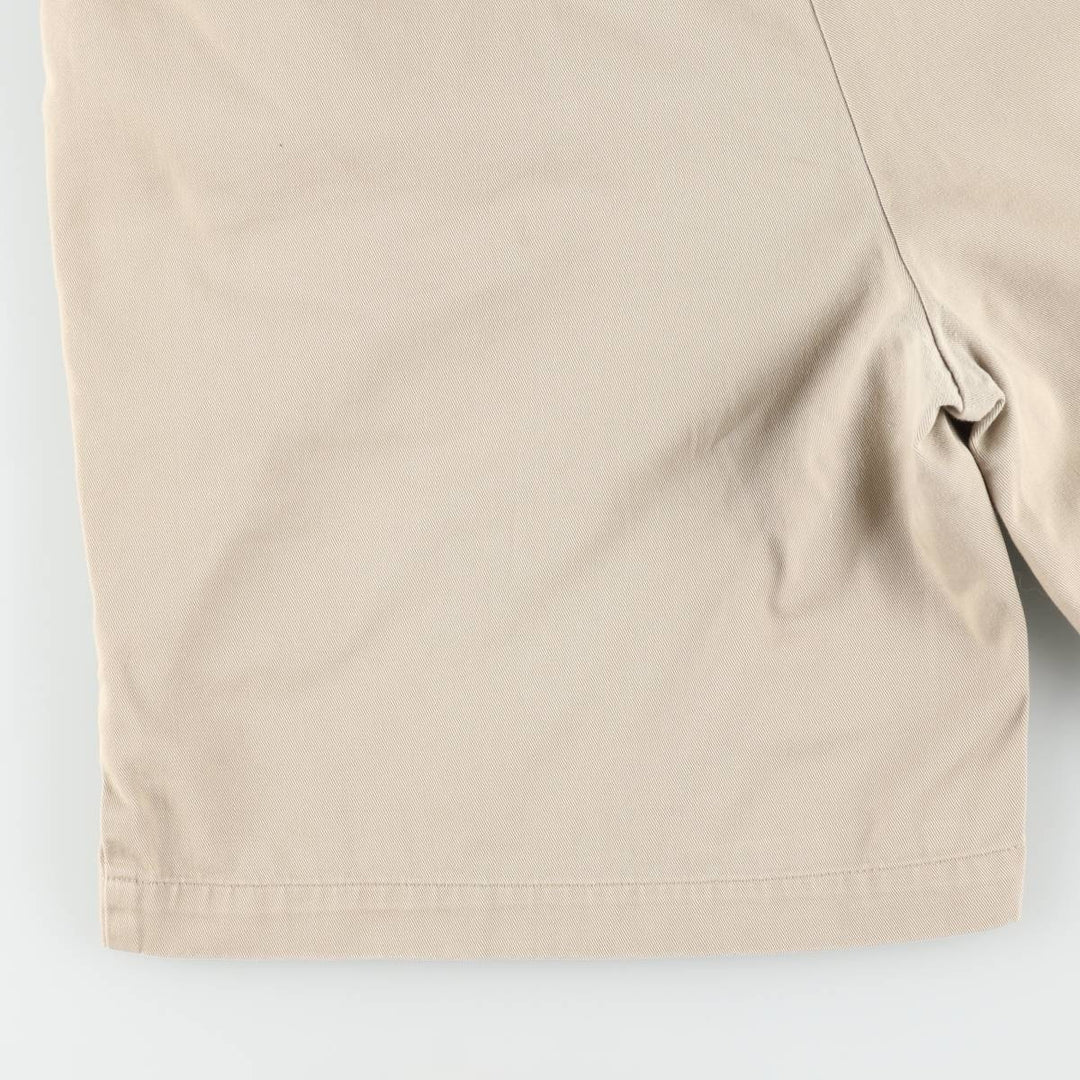 Ralph Lauren POLO by Ralph Lauren TYLER SHORT Two-pleat chino shorts, short pants, men's size W36 cotton Beige type Vintage Second Hand